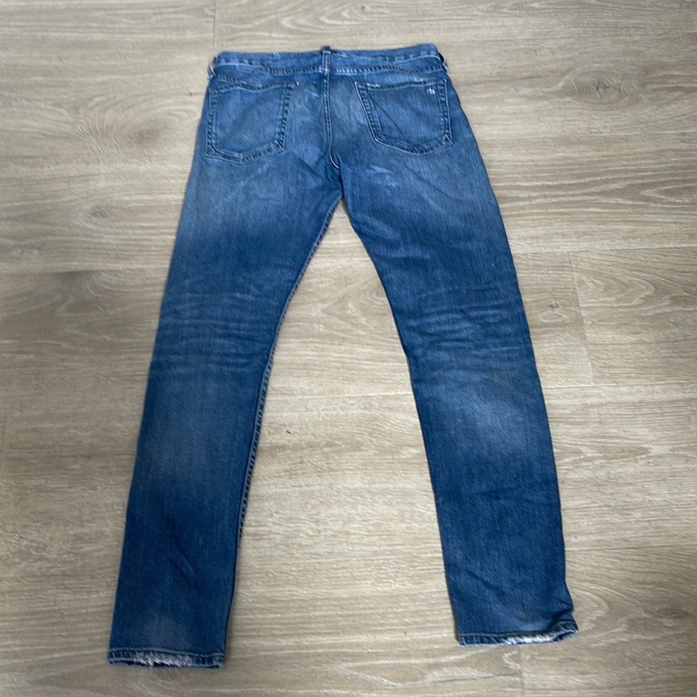 RAG & BONE Fit 2 Slim Jeans Size 30 - Picture 5 of 6